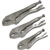 Siegen S0463 Locking Pliers Set 3pc