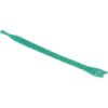 Cable tie, releasable, PA/PP, (L x W) 200 x 12.5 mm, bundle-Ø 60 mm, green, -40 to 85 °C, 130-00017, package with 10 pieces