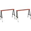 Sealey FTAL12 Fold Down Trestle with Adjustable Legs - Pair