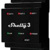 Shelly Shelly Pro 3 Przekaźnik na szynę DIN Wi-Fi, Bluetooth
