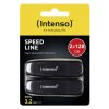 Intenso 128GB Speed Line double pack Pendrive USB Produkt nowy 128 GB czarny 3533495 USB-A