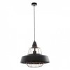 Rocco 1P E27, lampa wisząca, max. 60W, czarna, miedziana AD-LD-6223BCE27