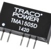 Przetwornica DC-DC, 1W, Uwe 13,5 → 16,5 V DC, Uwy ±5V dc, Iwy ±100mA, TRACOPOWER