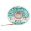 Plecionka do rozlutowywania Goot CP-2515, 2,5 mm × 1,5 m