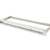 PATCH PANEL PUSTY 24 PORT 1U 19 FTP DO MODUŁÓW KEYSTONE SZARY LANBERG PPKS-0924-S