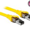 86582 Patch cable Cat.8.1 S/FTP, 2 m, yellow