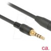 85635 Jack Extension Cable 3.5 mm 5 m