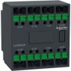Auxiliary switch block, 6 A, 2 Form A (N/O) + 2 Form B (N/C), snap-in, LADN22A