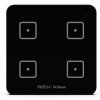 Sinum Ws-04 Włącznik Czteropolowy Kolor Czarny