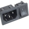 Gniazdo AC IEC z wyłącznikiem
