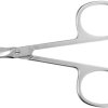 Precision scissors, L 90 mm, 15 g, stainless steel, 361S