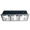 TEO 30S srebrny E27 3x60W Brilum