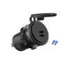 Ładowarka - zasilacz 5V/3A samochodowy montażowy 12-24V / USB-C Pd3.0 / LxG552