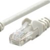 Kabel krosowy Intellinet Cat5e, nieekranowany, U / UTP, wtyk RJ-45 / wtyk RJ-45, 0,5 m, szary