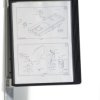 591401 VARIO® MAGNETIC WALL 5 display panel system, set, black