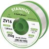 Stannol 576102 ZV16 Solder Wire Lead-Free Sn99.3Cu0.7 250g 1mm Flux-Filled