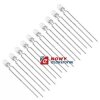 Dioda LED 10szt.3mm biała clear 8000-10000mcd