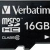 Karta pamięci microSDHC Verbatim, 16GB, klasa 10, 10 MB/s