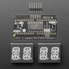Adafruit Quad Alphanumeric Display - Pure Green 0.54