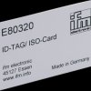 E80320, ID tag, 0,125 MHz, 54 x 86 x 1 mm, Ambientinfrared light, Lens type standard, (28 x 21)...(