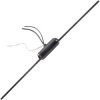 Renkforce Rf-5042648 Car Audio Universal Antenna With Amplifier Black