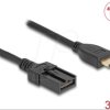 87906 HDMI automotive cable, HDMI-A male > HDMI-E male, 3 m, 4K 60 Hz