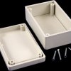 ABS enclosure, (L x W x H) 104 x 66 x 33 mm, light gray (RAL 7035), IP54, 1594CSGY