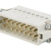 Złącze HDC, męskie, ilość pinów: 16, proste, 250 V, 16 A C14610A0160024