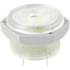 TRU COMPONENTS TC-10475832 Piezo buzzer 95 dB 12 V DC Blue LED 1 pc