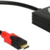 adapter USB-C, HDMI Delock 62730 62730, 0.20 m
