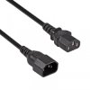 Kabel zasilający Akyga AK-PC-07C przedłużacz CU IEC C13 / C14 3m