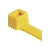 HellermannTyton 116-05414 Inside Serrated Cable Tie Yellow 4.6mmx390mm (100pcs)