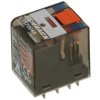 Przekaźnik; elektromagnetyczny przemysłowy; PT570048; 48V; DC; 4 styki przełączne; 6A; do lutowania; do gniazda; Schrack/TE Conn