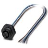 Przewód czujnik-siłownik ze złączem Złącze M12 liczba rdzeni 5 długość 500mm Rodzaj A Żeńskie Złącze B Złącze M12