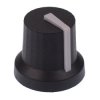 Grey Soft Touch 6mm Splined Knob K87MBR
