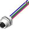 Przewód czujnik-siłownik ze złączem Złącze M12 liczba rdzeni 12 długość 500mm Rodzaj A Żeńskie