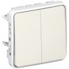 Włącznik światła, 10A, 250V, 1-biegunowy, IP55 Plexo, Legrand