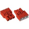 Plug, 3 pole, spring-clamp connection, 0.5-4.0 mm², red, 770-1313