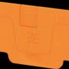 2051710000 Abschlussplatte A-Serie, orange