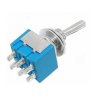 MTS-203 3A 250V 3-pos 6-pin DPDT ON-OFF-ON Toggle Switch