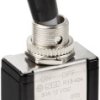 TRU COMPONENTS TC-11193832 Przełącznik dźwigienkowy, 1 x wył/wł, 12 V/DC, 30 A, 1 szt.