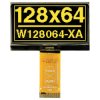 DISPLAY VISIONS EAW128064-XALG OLED screen 60.5x37x2.15 mm black thin design