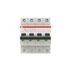 Wyłącznik nadprądowy MCB, Typ D, 4-biegunowy, 2A, 400V, 125V, ABB, S200M