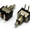 MTS-123-3C SPDT (ON)-OFF-(ON) 3-pin Monostable Angled Toggle Switch