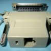 ADAPTOR RS232 DB25M/RJ45 8P8C 00034