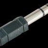 6.3 Stereo jack plug to 3.5 stereo jack socket