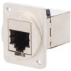 Łącznik Ft Rj45 8P8c Kat 6A Ekranowane 19X24mm Metal Cp30225sm3
