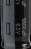 EEUFR0J682L Electrolytic capacitor, radial, 6800 µF, 6.3 V, 105°C, low ESR
