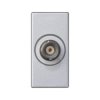Simon Connect Płytka K45/2 złącza BNC 225x45mm + wkład aluminium K102D/8