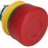 Emergency stop, turn/pull release, mounting Ø  16 mm, illuminated, 2 Form B (N/C), XA1E-LV3SG02Q4R